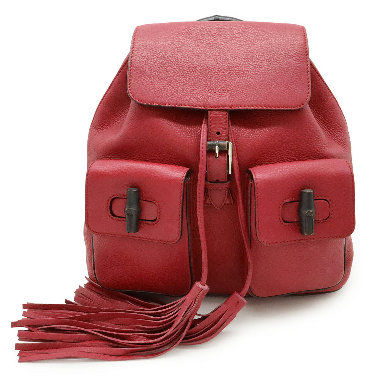 Gucci Bamboo 2Way Backpack Leather Backpack 3