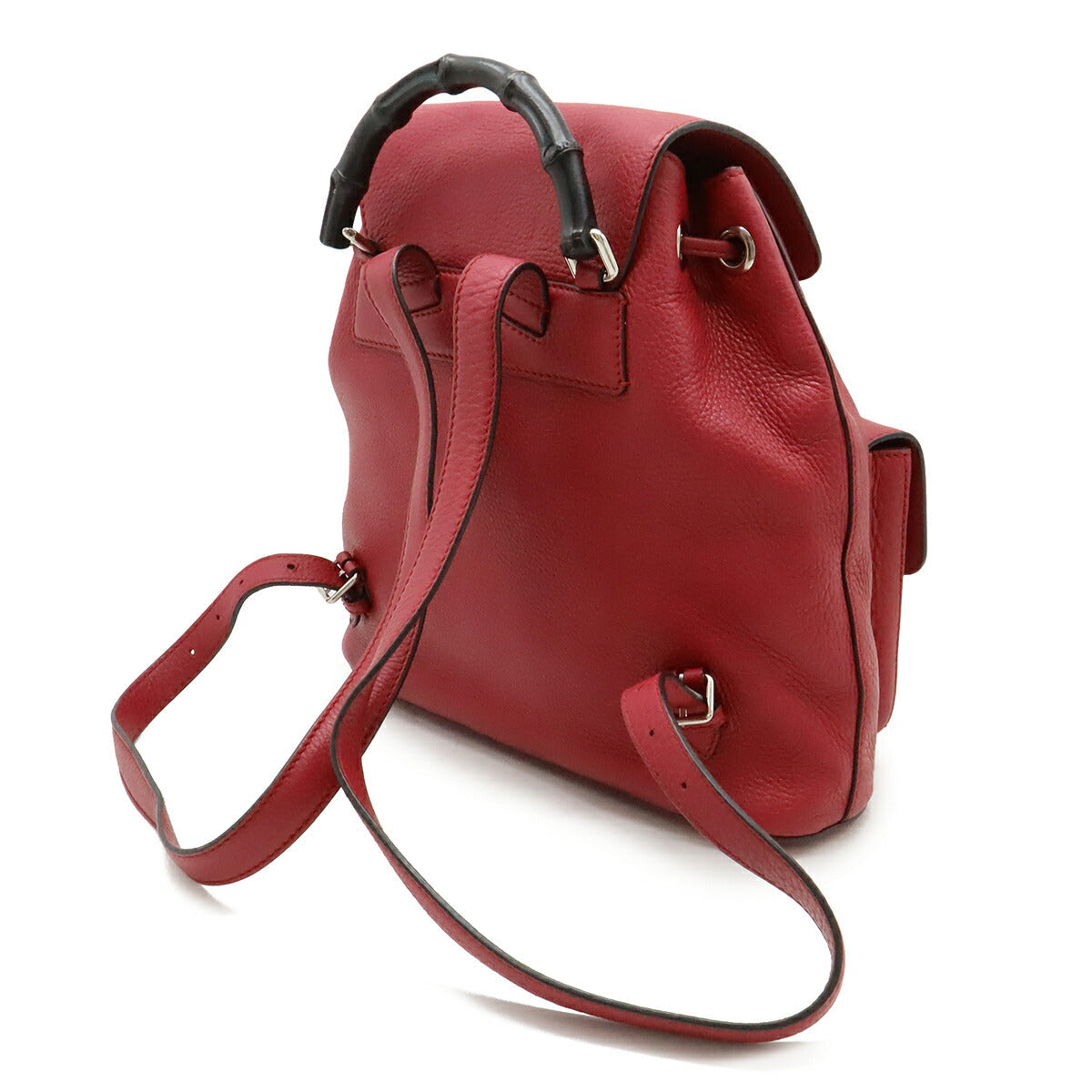 Gucci Bamboo 2Way Backpack Leather Backpack 3