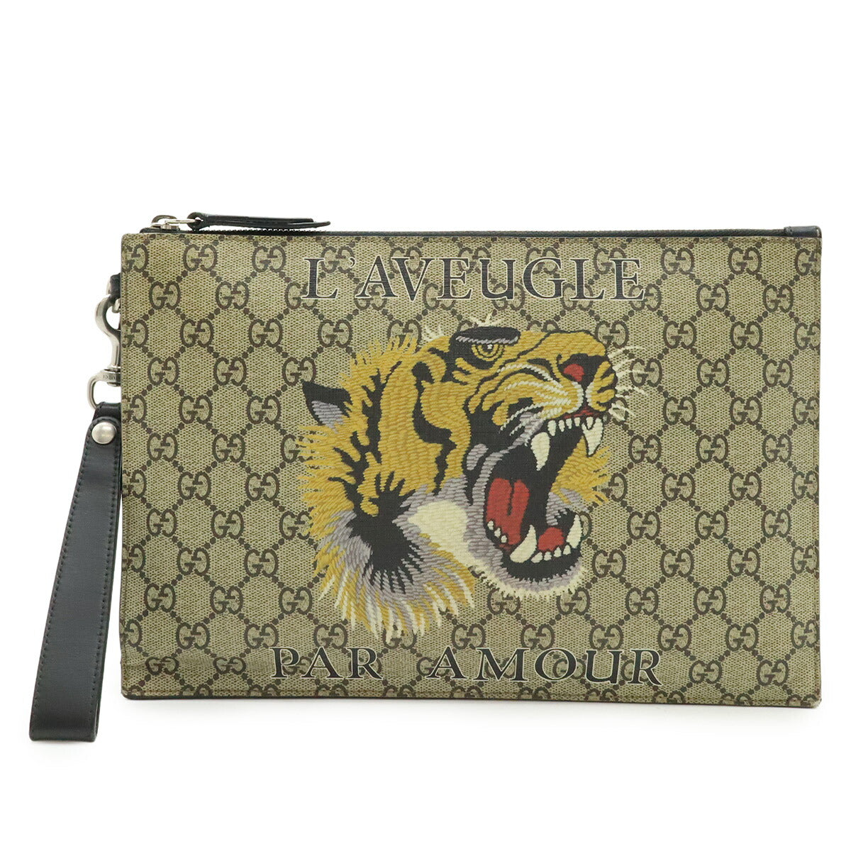 Gucci Supreme Pvc Clutch Bag Bag 1