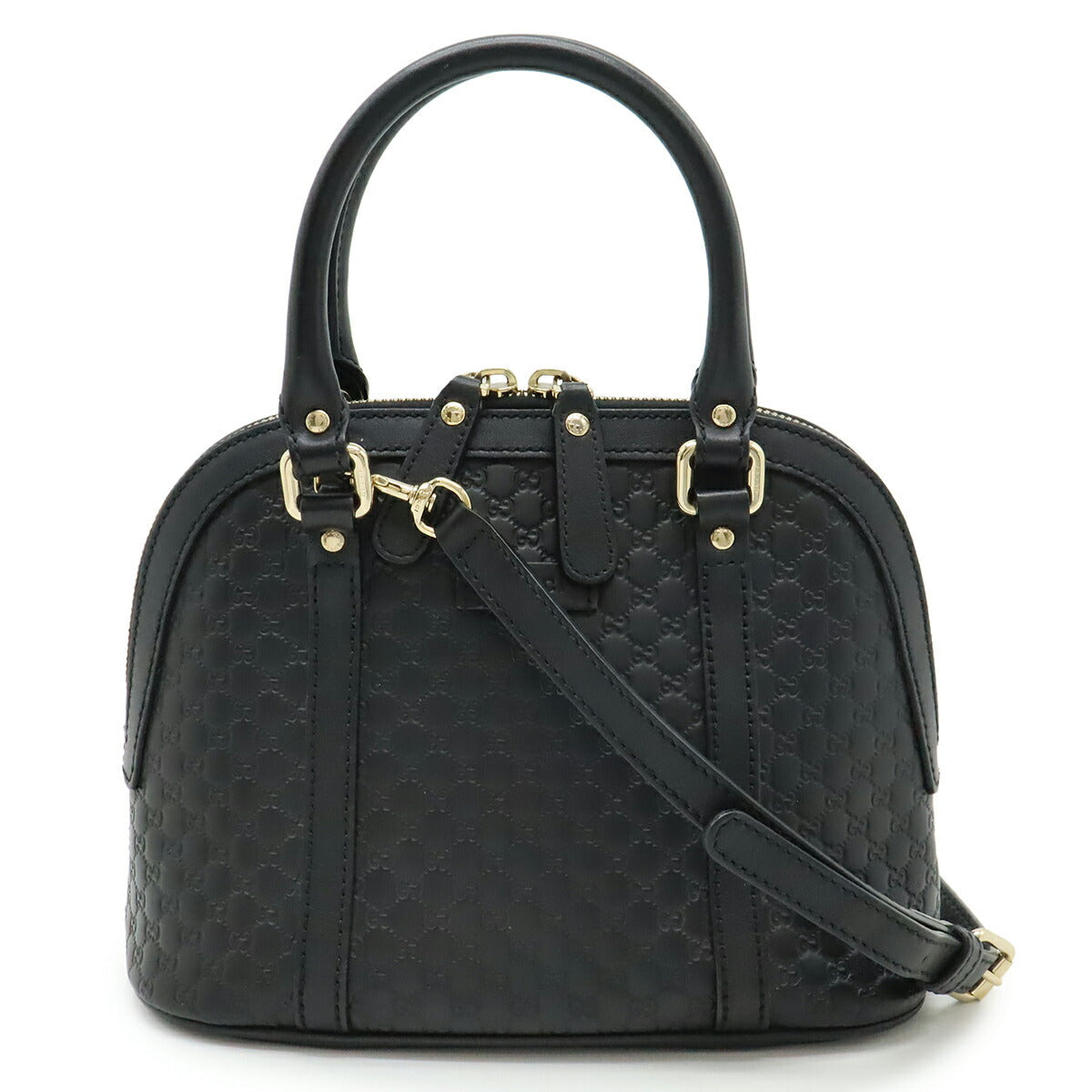 Gucci Microssima 2Way Bag Leather Travel Bag 2Way Bag