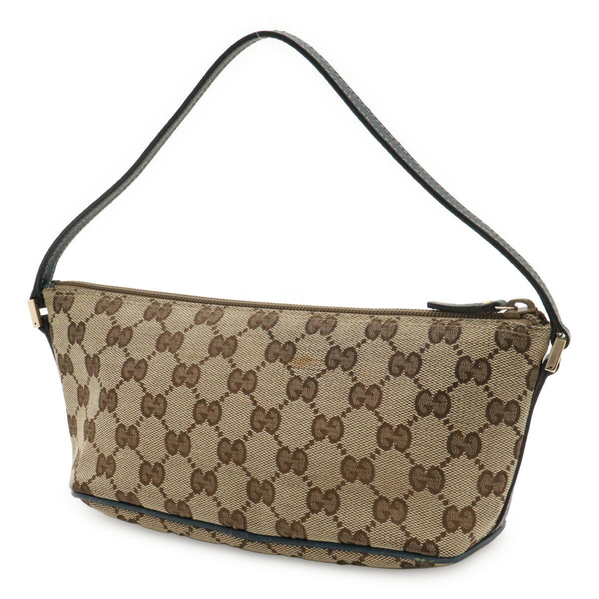 Gucci Gucci Gg Canvas Leather Handbag 3 Travel Bag