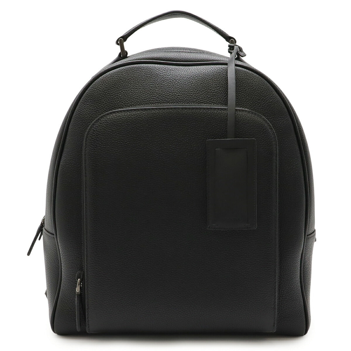 Prada Triangle Backpack Leather Logo