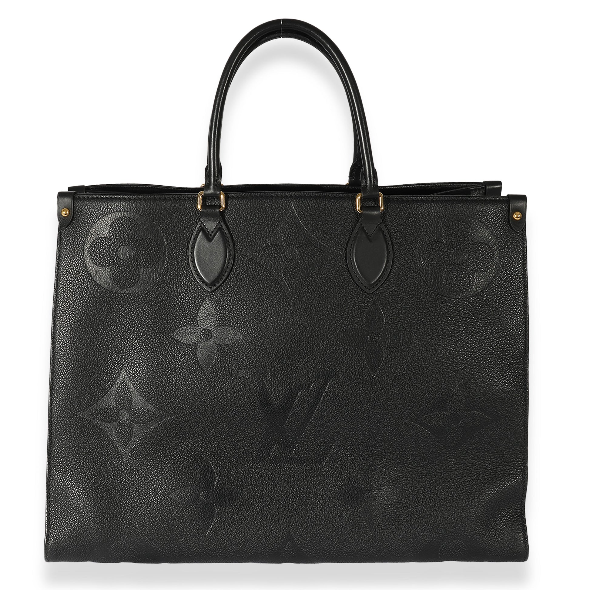 Louis Vuitton Empreinte Onthego GM Black Handbag