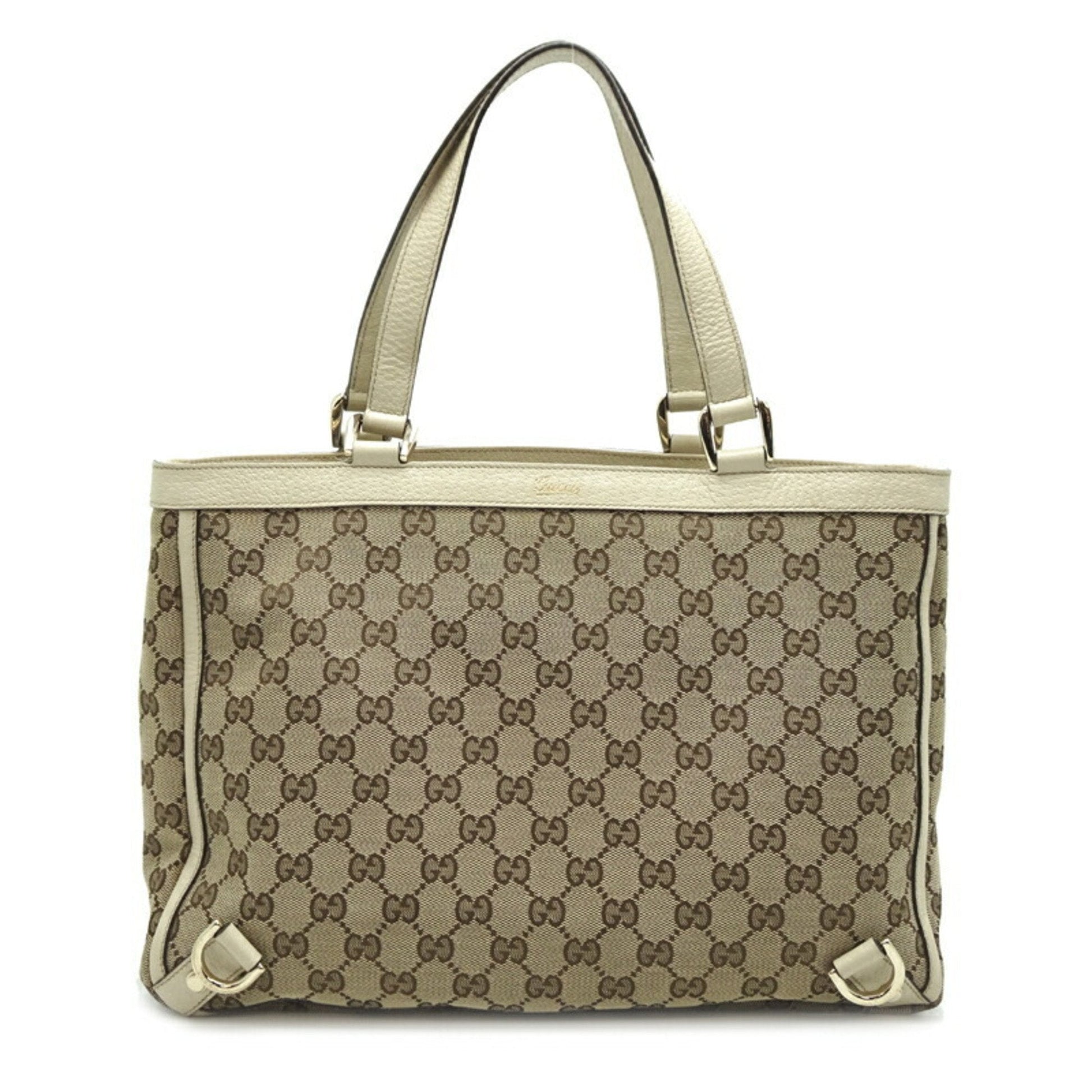 Gucci Tote Bag Canvas Canvas 1485