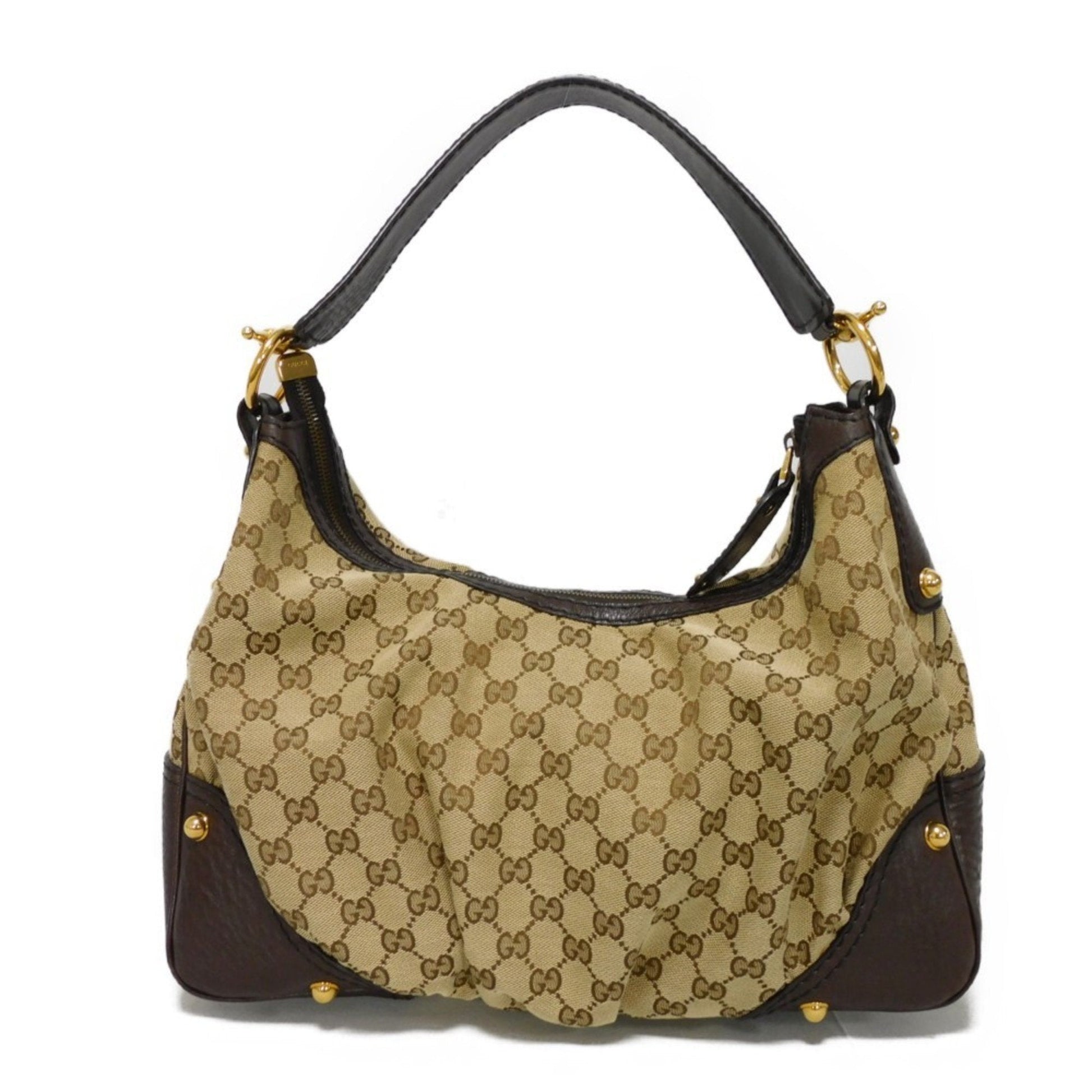 Gucci Shoulder Bag Canvas Canvas 1385