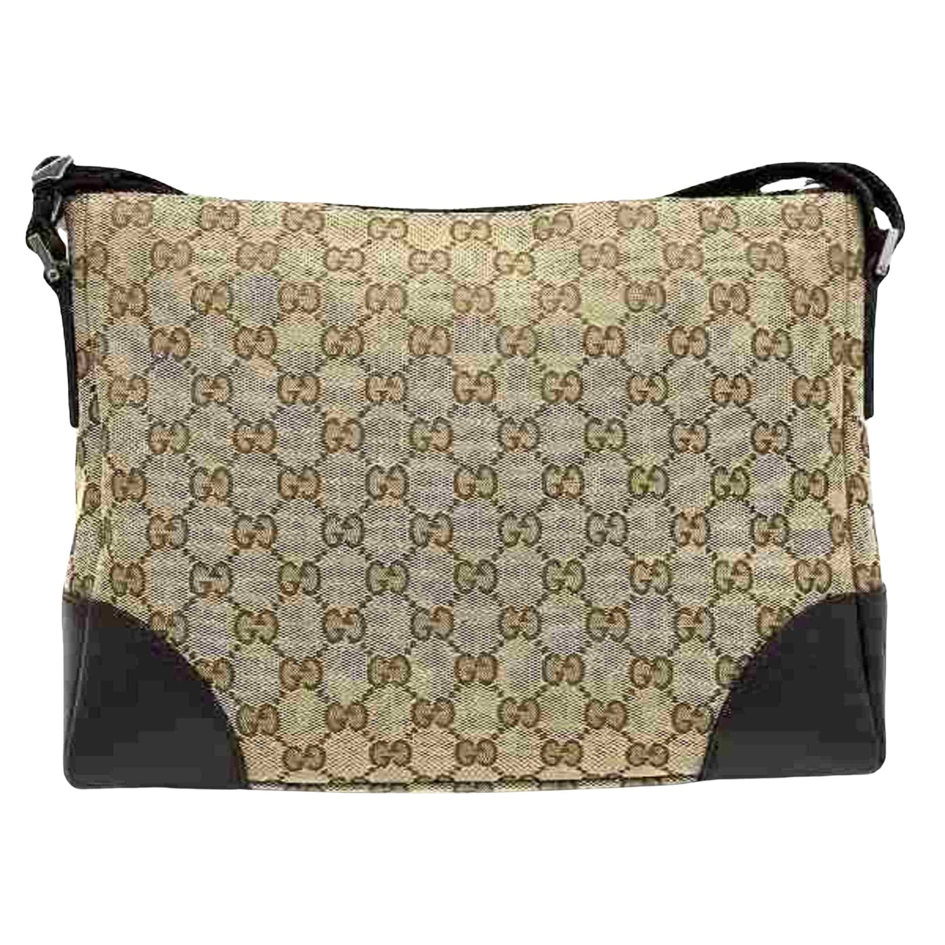 Gucci Shoulder Bag Canvas Canvas 1401