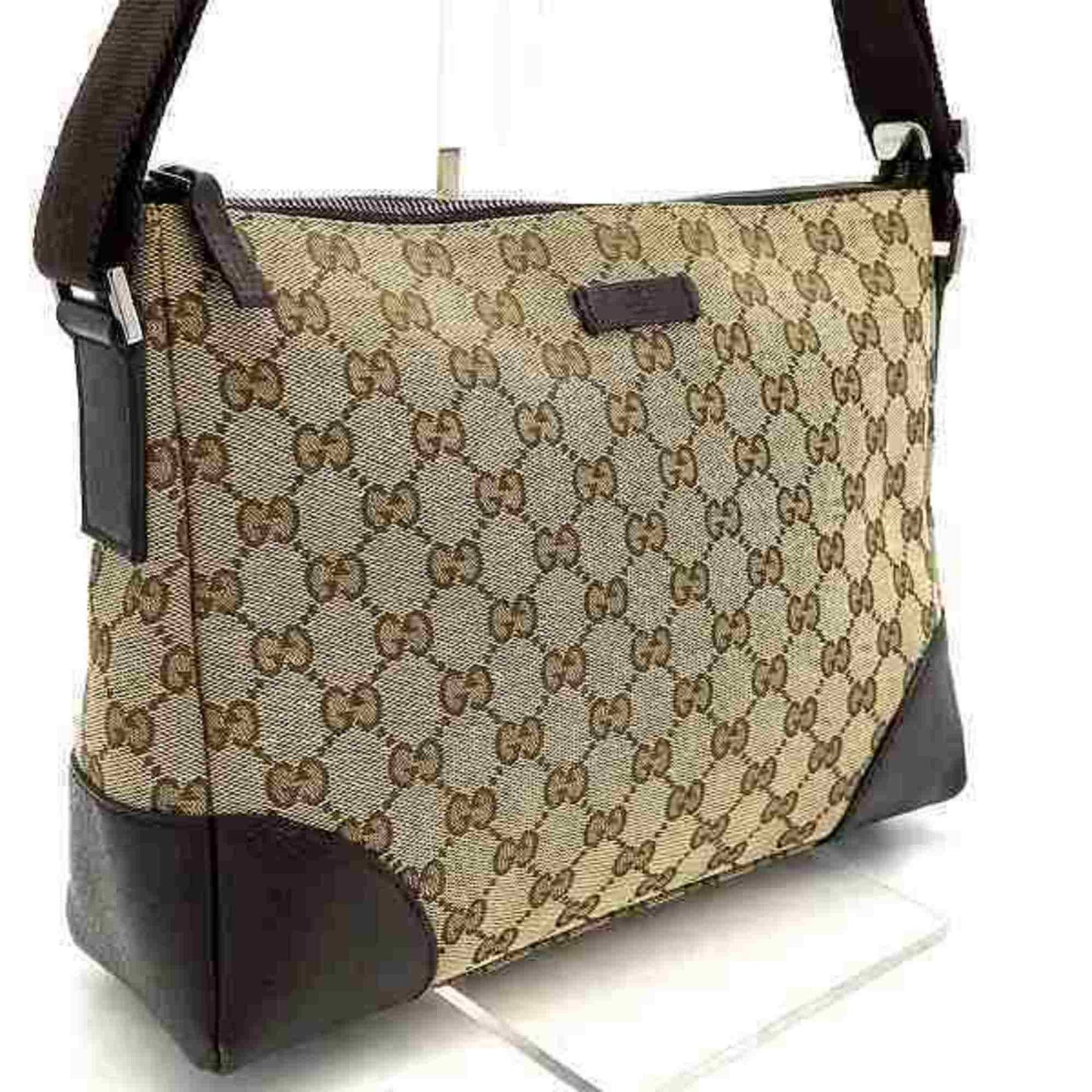 Gucci Shoulder Bag Canvas Canvas 1401