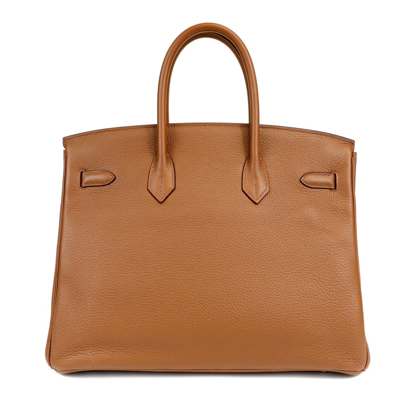 Hermes Bronze Ore Togo Birkin W Palladium Hardware Handbag Travel Bag