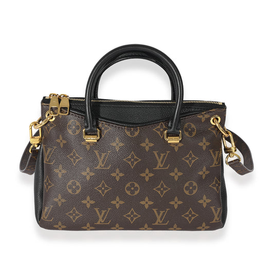 Louis Vuitton Noir Pallas BB Monogram Handbag