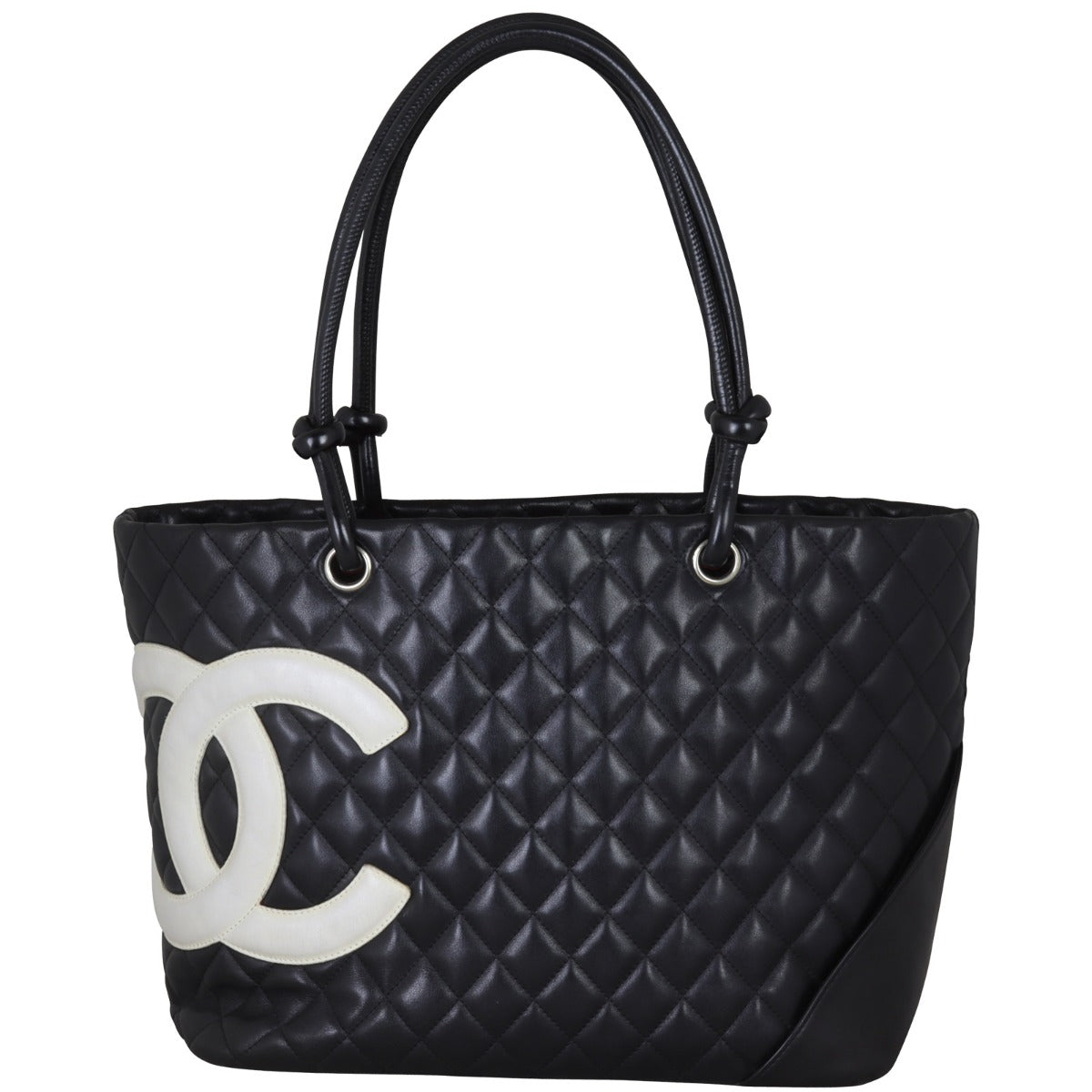 Chanel Ligne Cambon Tote Lambskin Large Tote Bag