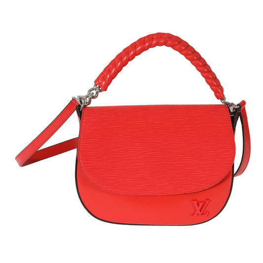 Louis Vuitton Epi Luna Red Handbag
