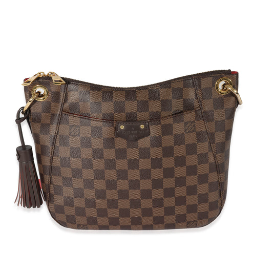 Louis Vuitton Damier Ebene South Bank Besace Canvas Handbag 4