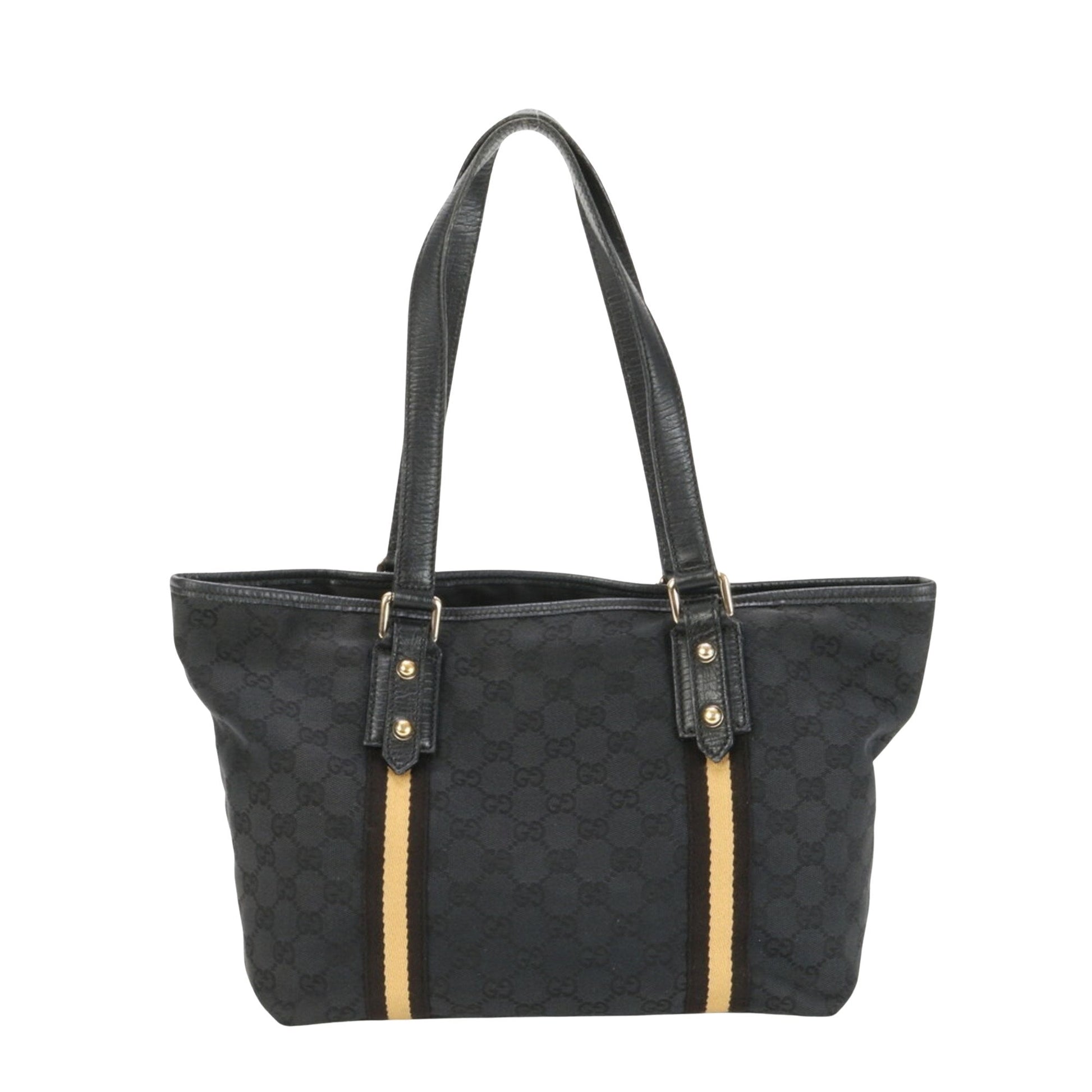 Gucci Tote Bag Canvas Canvas 1410