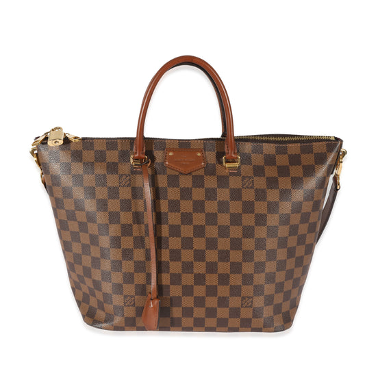 Louis Vuitton Damier Ebene Belmont Canvas Tote Bag