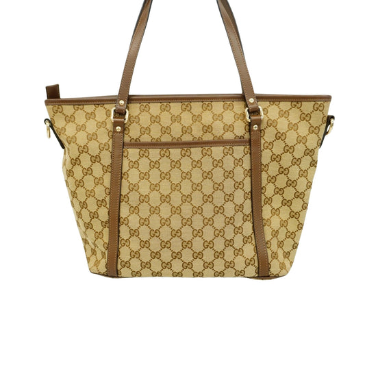 Gucci Tote Bag Canvas Canvas 1418