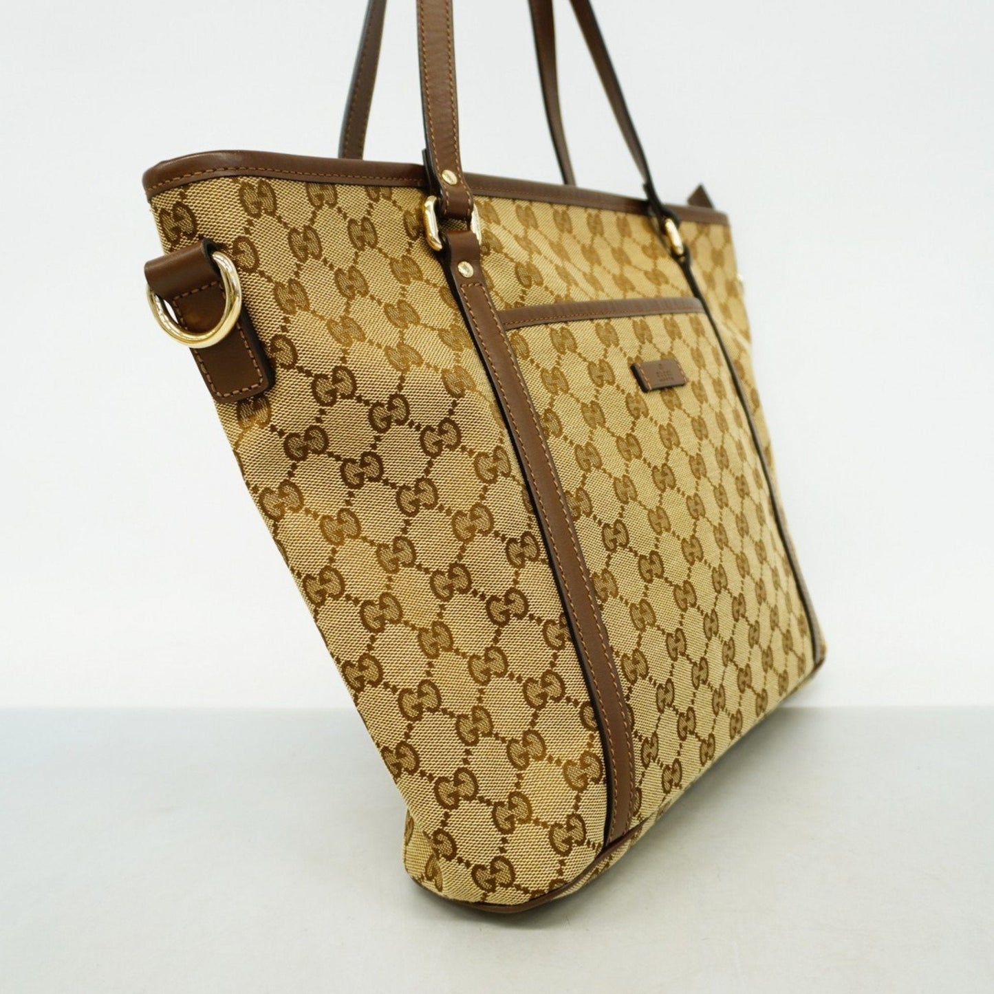 Gucci Tote Bag Canvas Canvas 1418