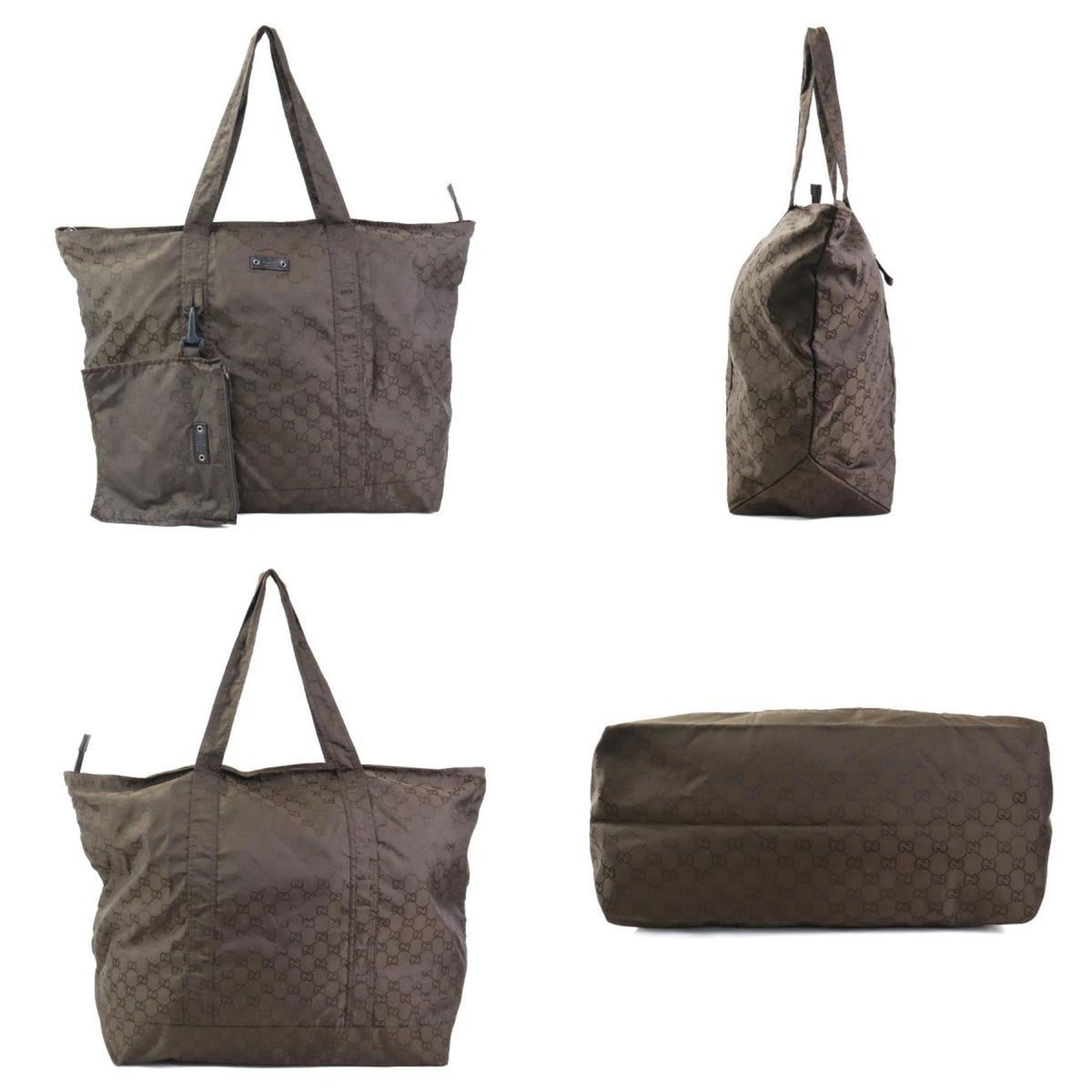 Gucci Tote Bag Nylon Nylon 31