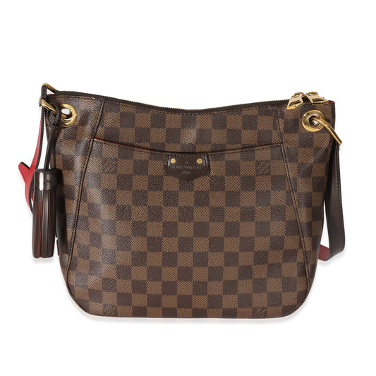 Louis Vuitton Damier Ebene South Bank Besace Canvas Handbag 5