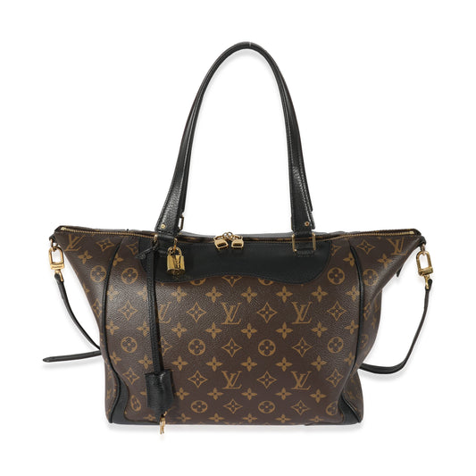Louis Vuitton Estrela MM Monogram Canvas Black Handbag