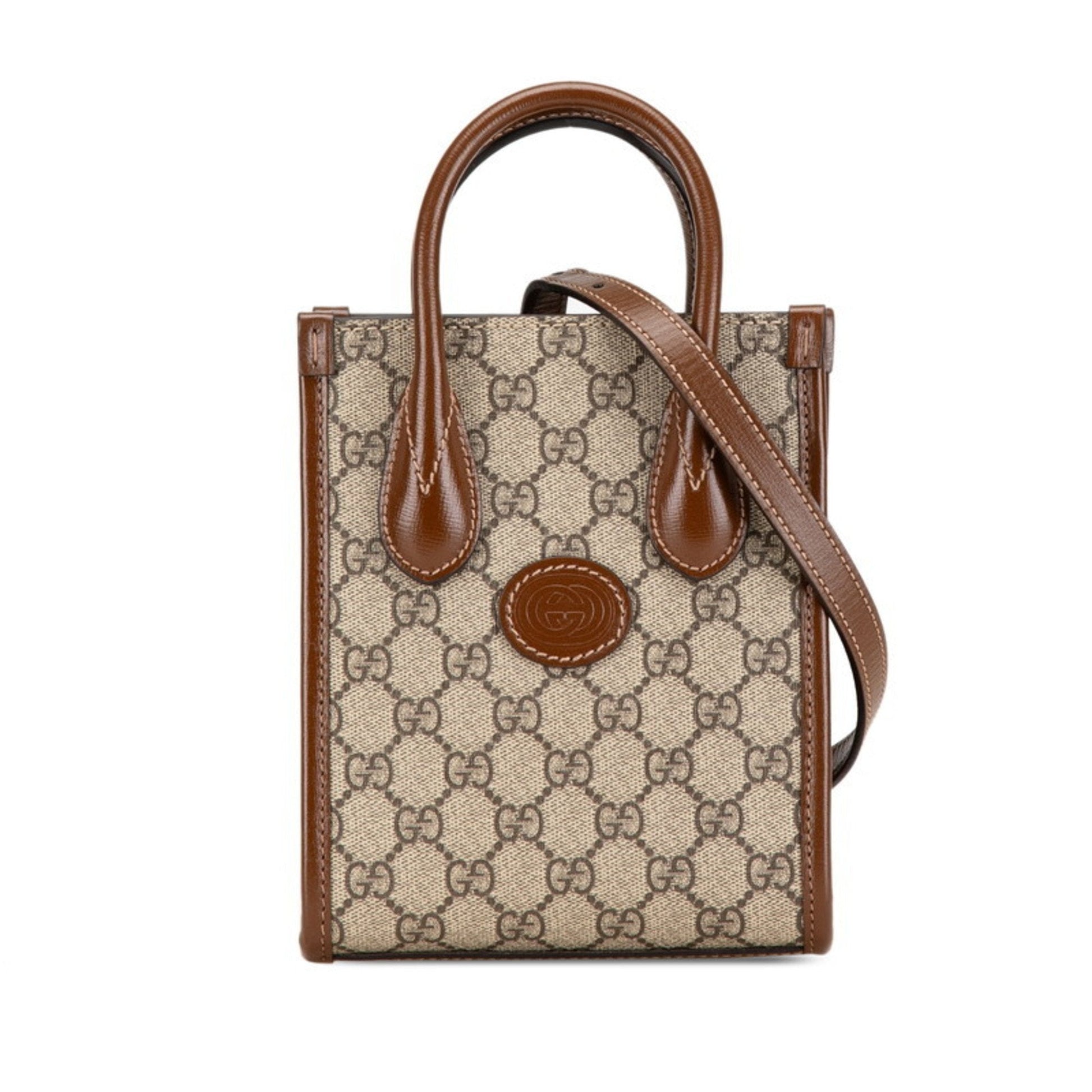 Gucci Interlocking Tote Bag G 163