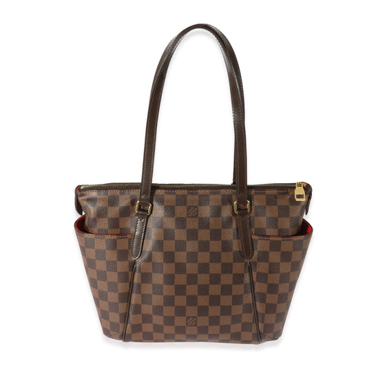 Louis Vuitton Damier Ebene Totally PM Monogram Handbag