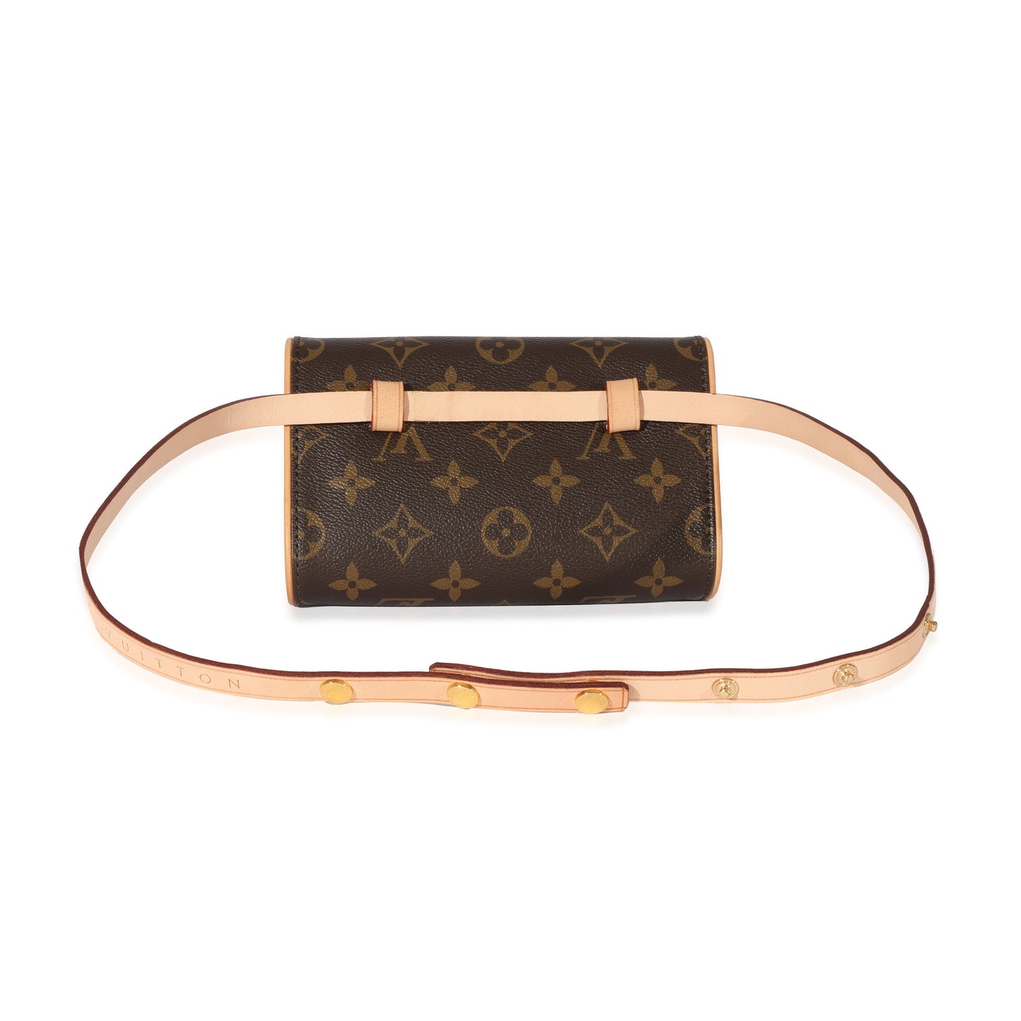 Louis Vuitton Pochette Florentine Monogram Clutch Bag
