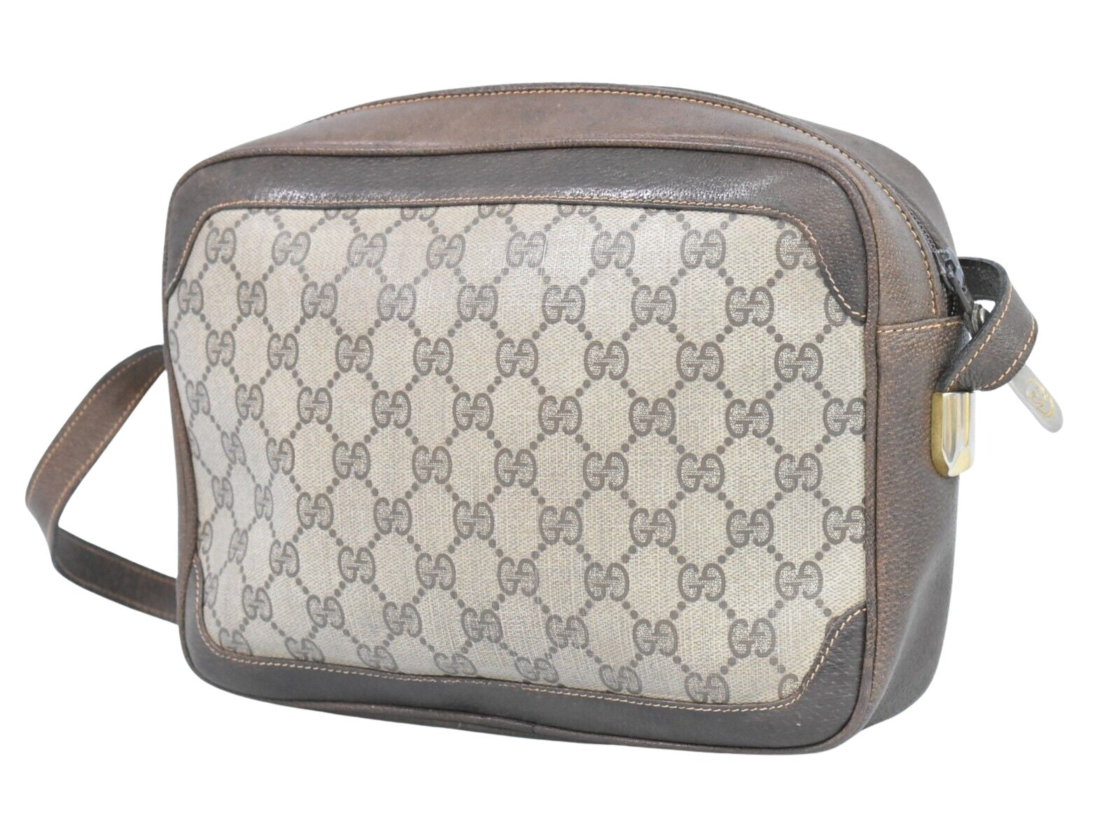 Gucci Shoulder Bag Canvas Canvas 1459