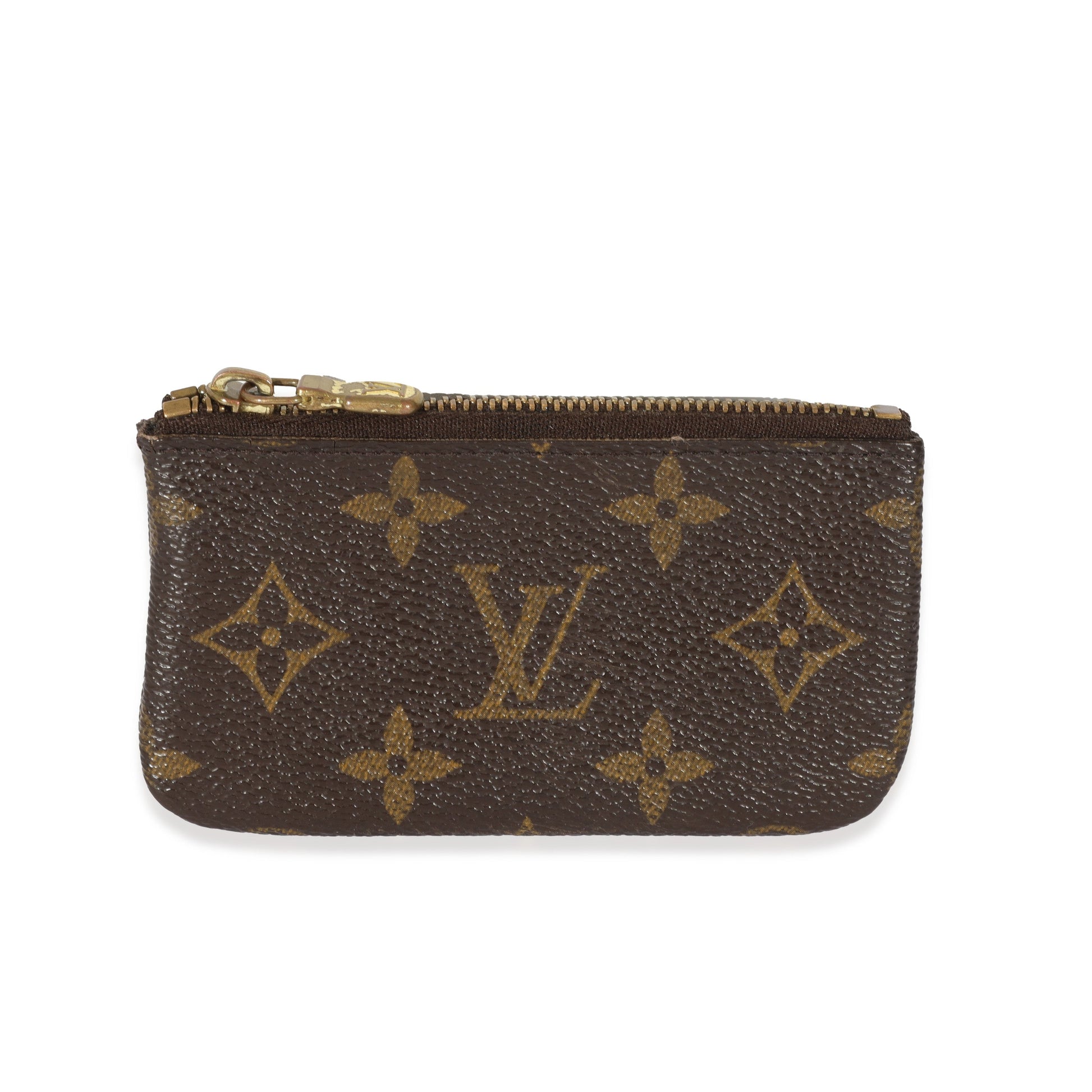 Louis Vuitton Key Pouch Monogram Canvas Handbag 6
