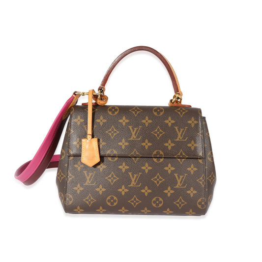 Louis Vuitton Cluny BB Monogram Canvas Handbag