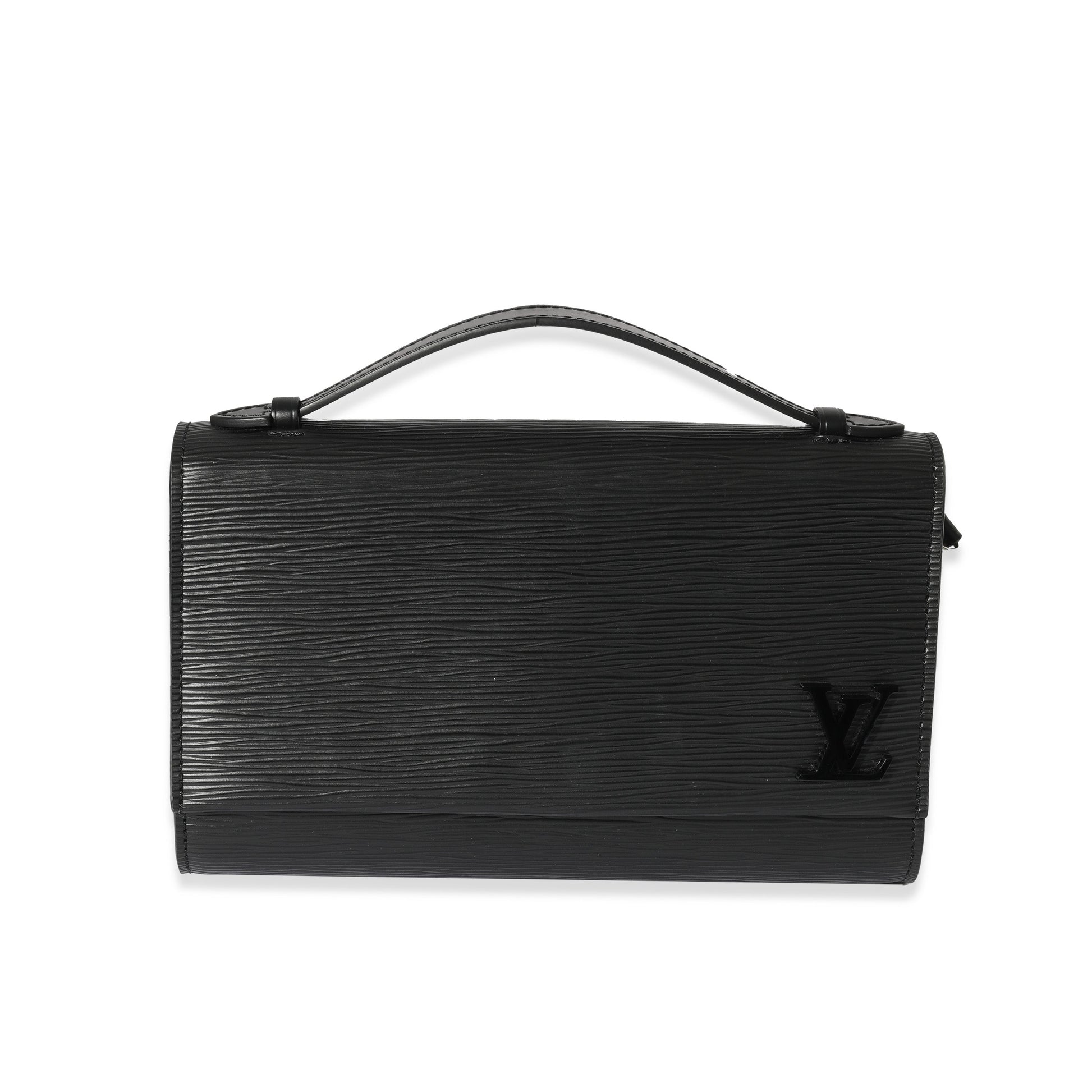 Louis Vuitton Epi Clery Black Handbag