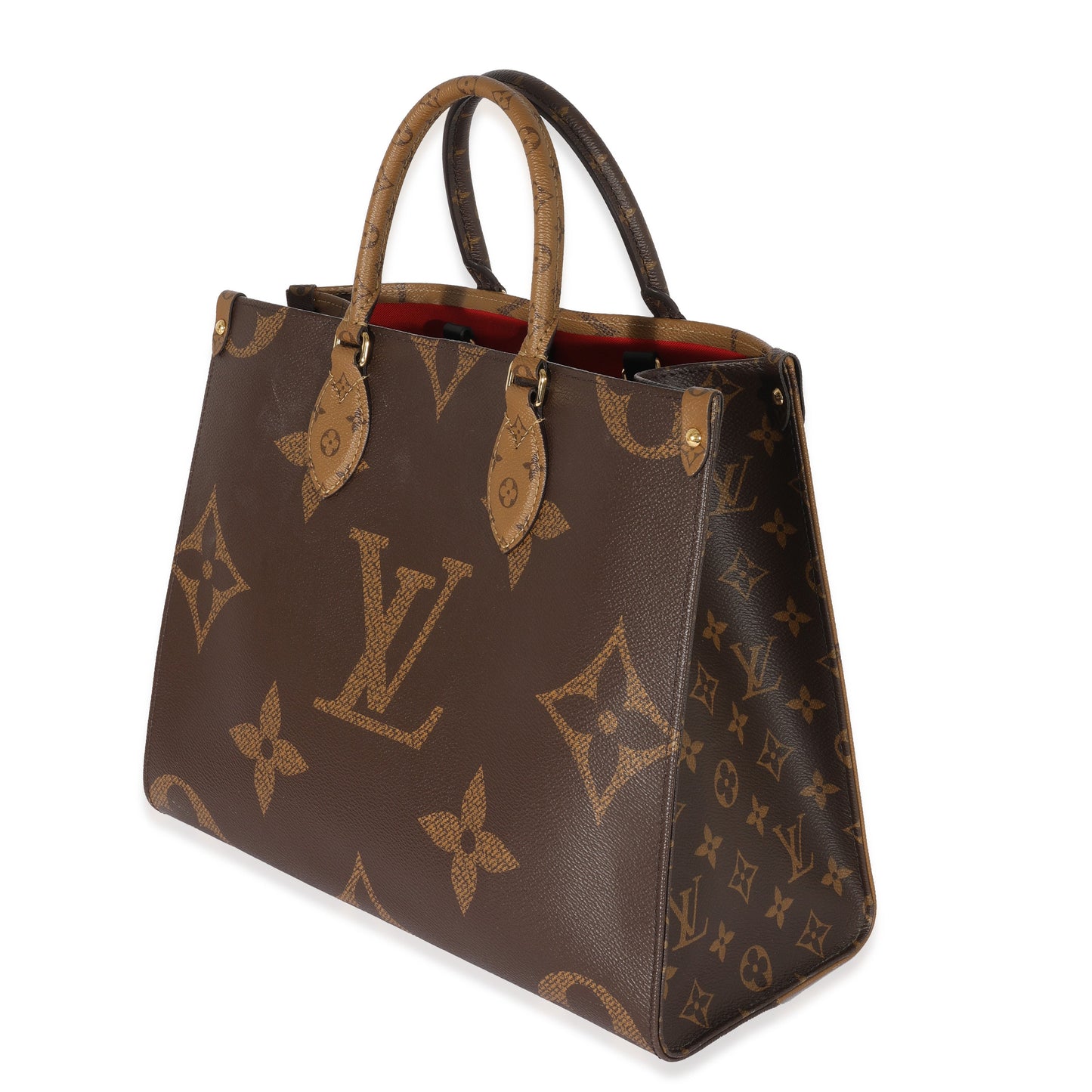 Louis Vuitton Reverse Onthego MM Monogram Canvas Handbag 3