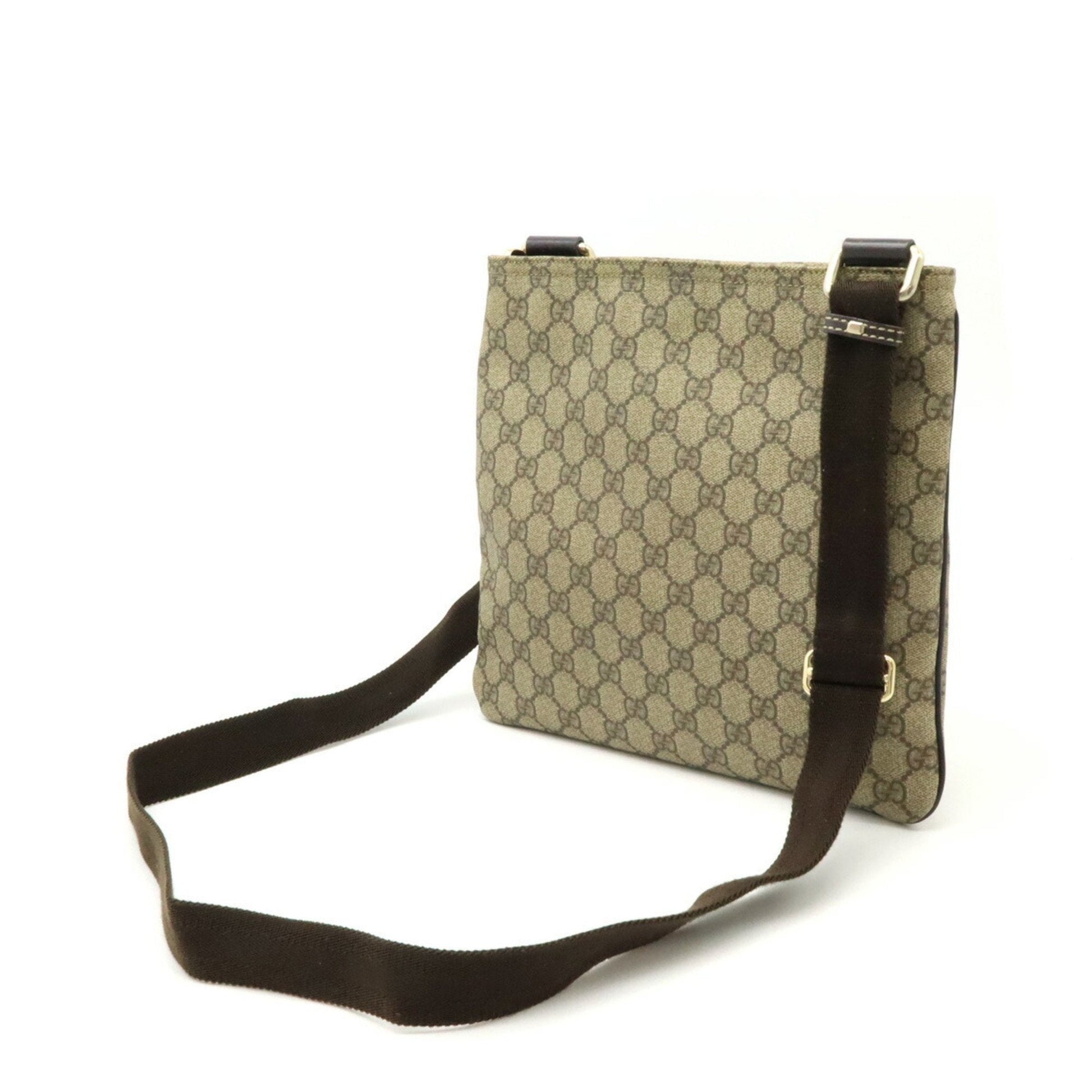 Gucci Shoulder Bag Canvas Canvas 1521