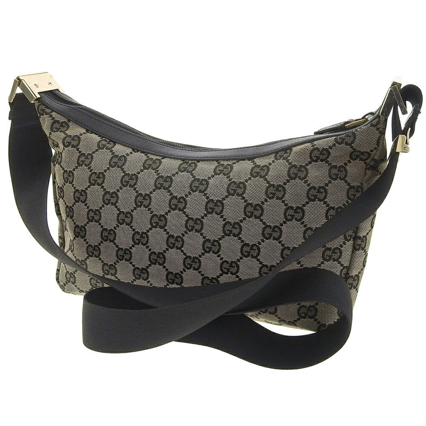 Gucci Shoulder Bag Canvas Canvas 1435