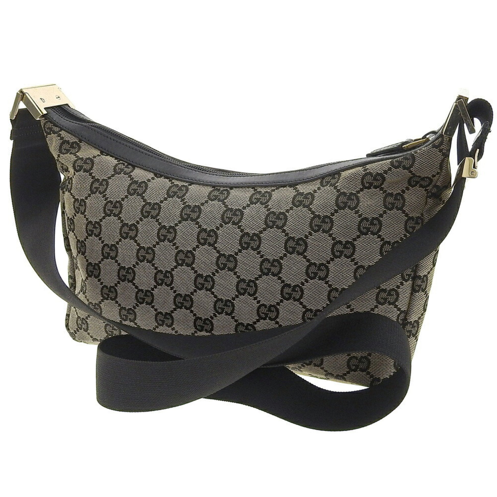 Gucci Shoulder Bag Canvas Canvas 1435