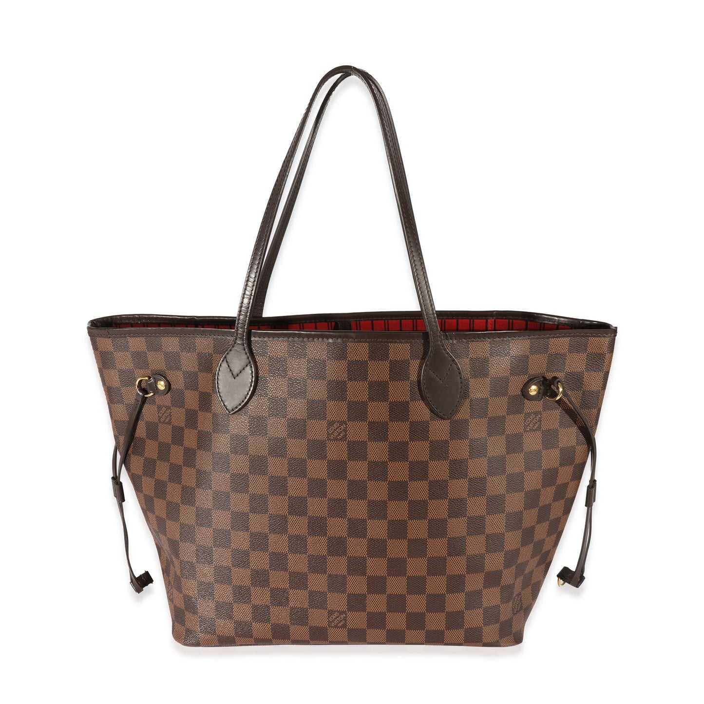 Louis Vuitton Damier Ebene Neverfull MM Canvas Tote Bag 10