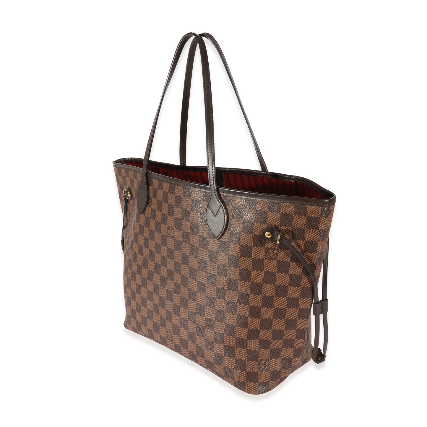 Louis Vuitton Damier Ebene Neverfull MM Canvas Tote Bag 10