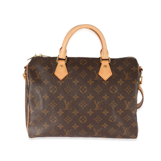 Louis Vuitton Speedy Bandouliere 30 Monogram Canvas Handbag Bandouliere 30