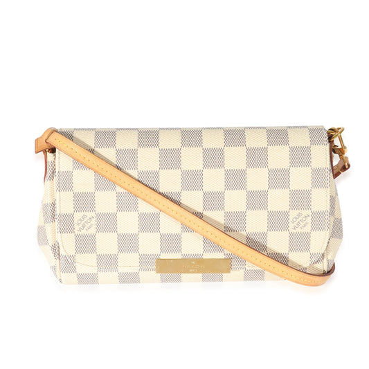 Louis Vuitton Damier Azur Favorite PM Canvas Handbag