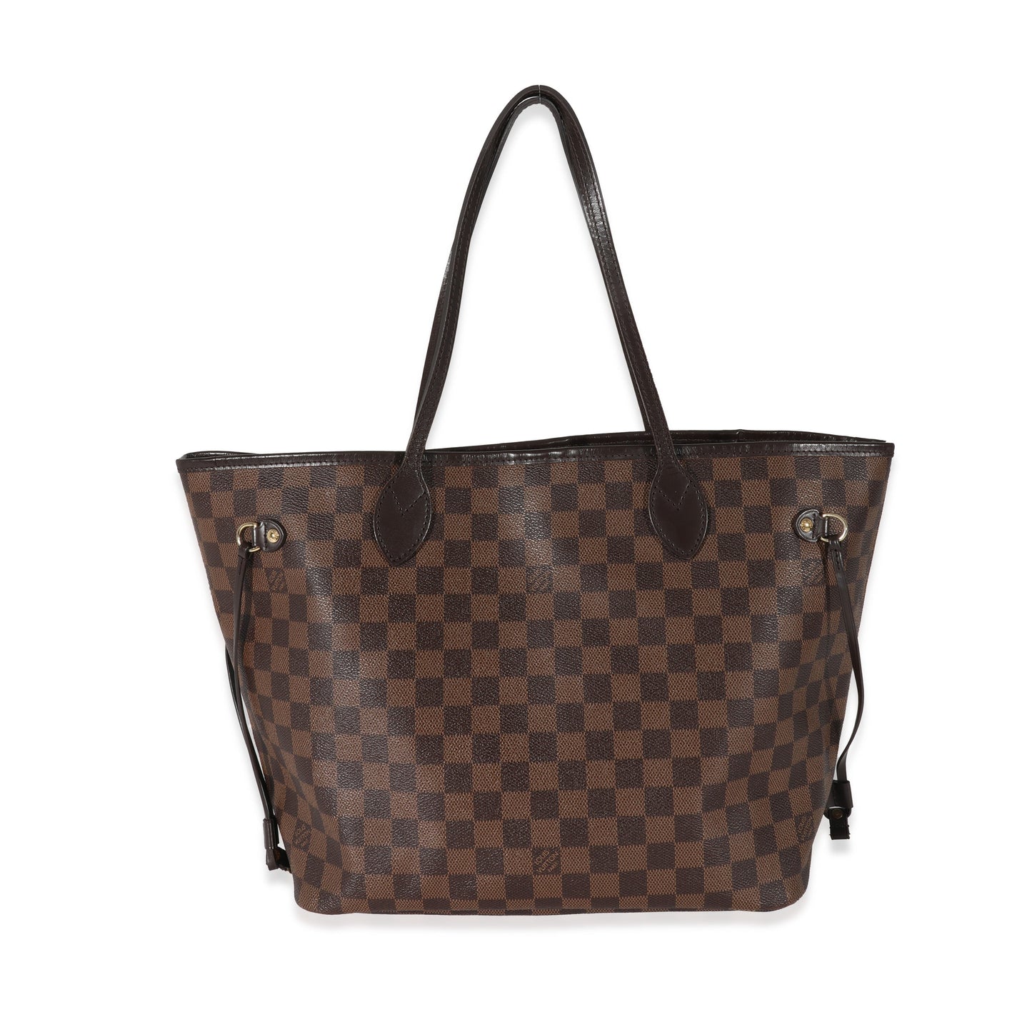 Louis Vuitton Damier Ebene Neverfull MM Canvas Tote Bag 9