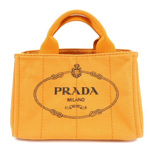 Tote Bag Triangle Canapa Tote Hand Bag Canvas Orange Mini