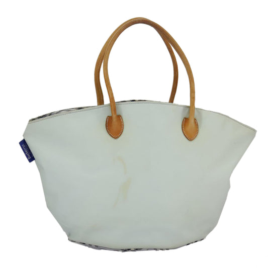 Burberry Synthetic Tote Bag Blue