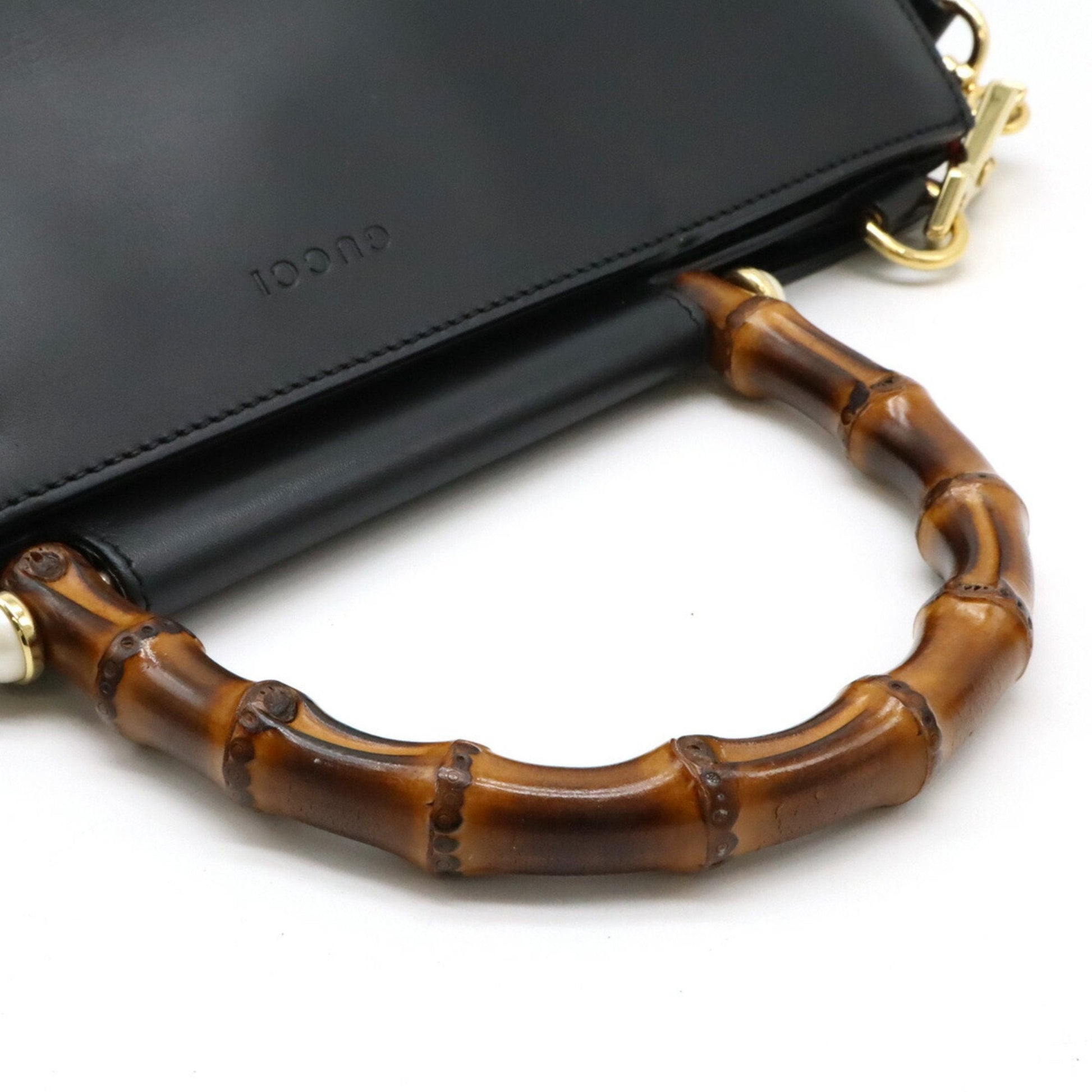 Gucci Bamboo Shoulder Bag Bamboo 862