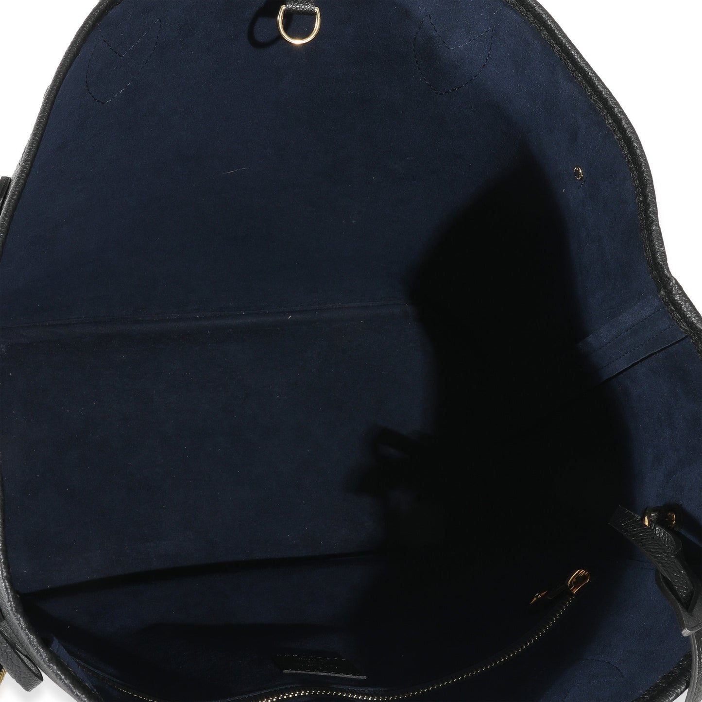 Louis Vuitton Empreinte Neverfull MM Black Tote Bag