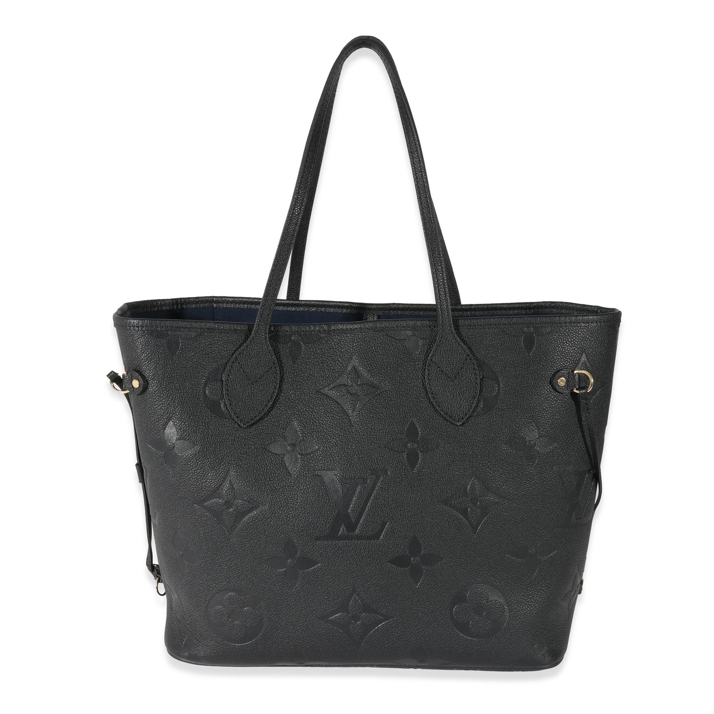 Louis Vuitton Empreinte Neverfull MM Black Tote Bag