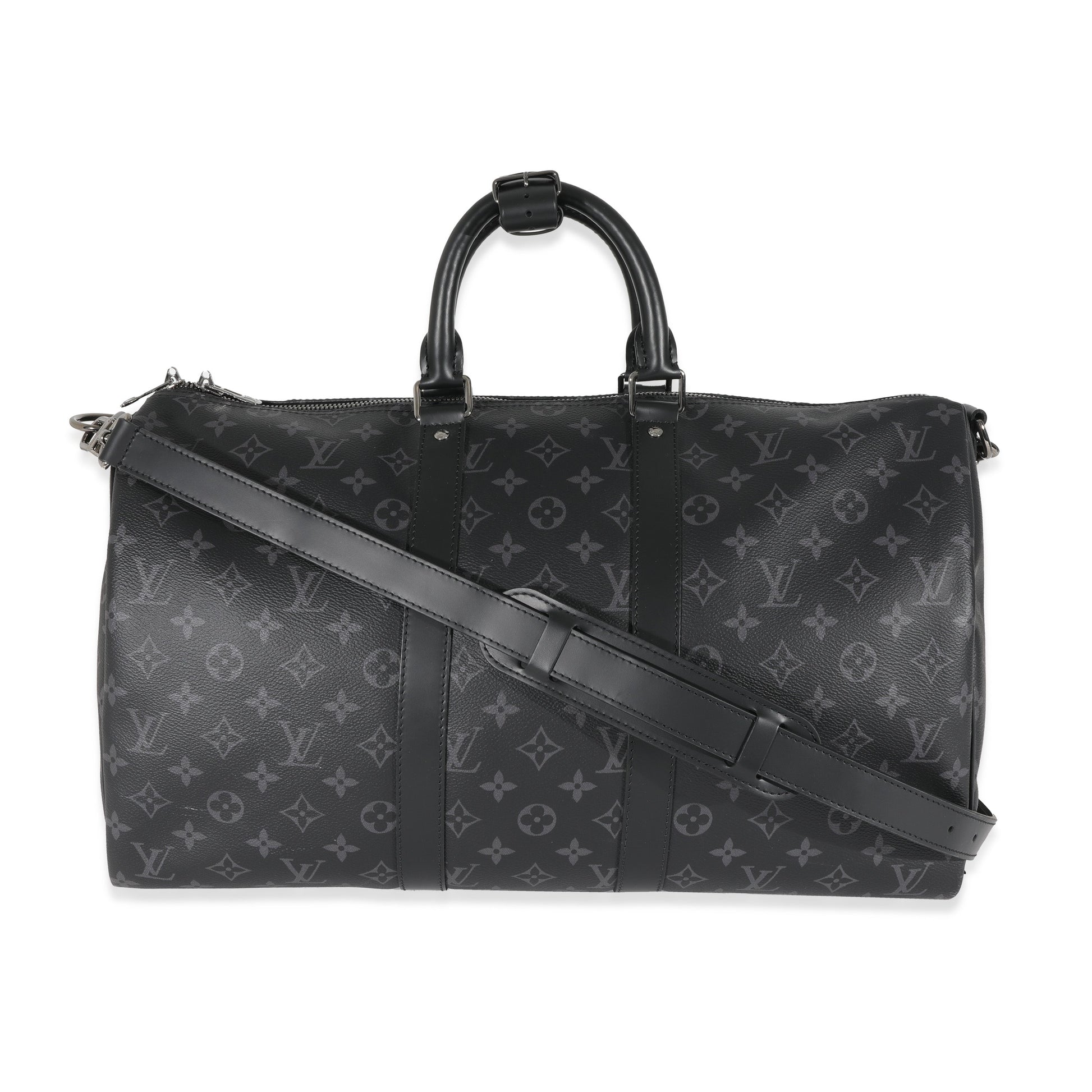 Louis Vuitton Eclipse Keepall Bandouliere 45 Monogram Handbag
