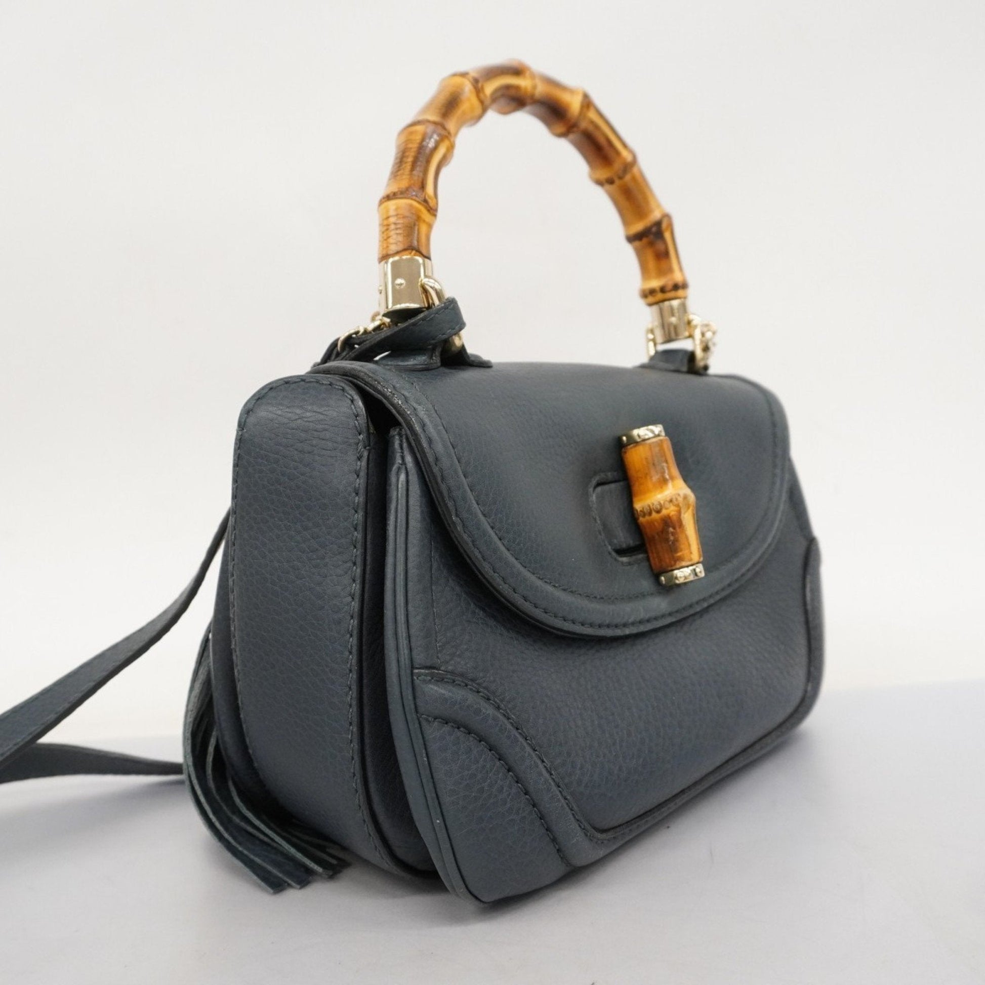 Gucci Bamboo Handbag Travel Bag Bamboo 864
