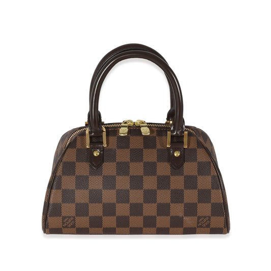 Louis Vuitton Damier Ebene Ribera Canvas Mini Bag
