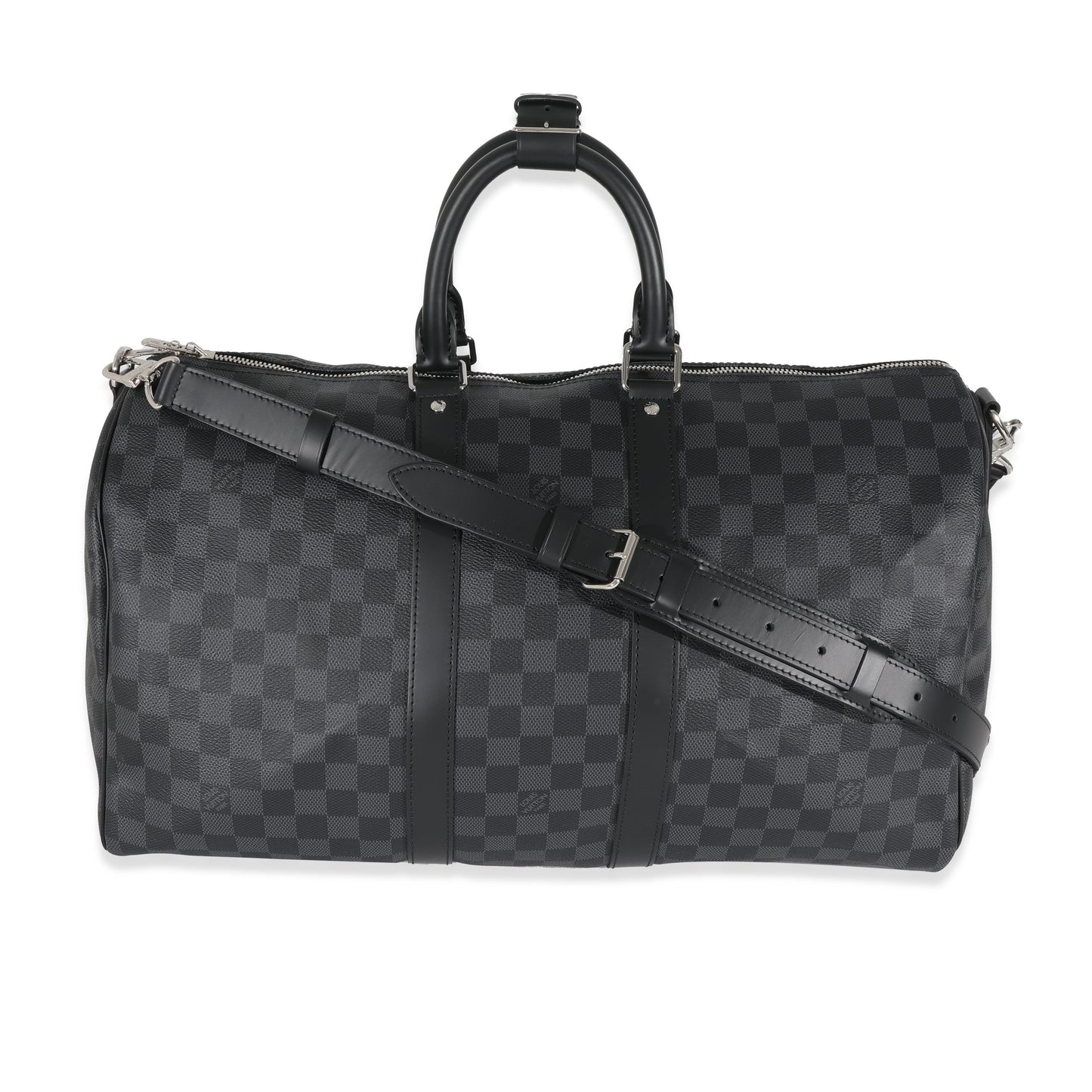 Louis Vuitton Damier Graphite Keepall Bandouliere 45 Canvas Handbag Bandouliere 45