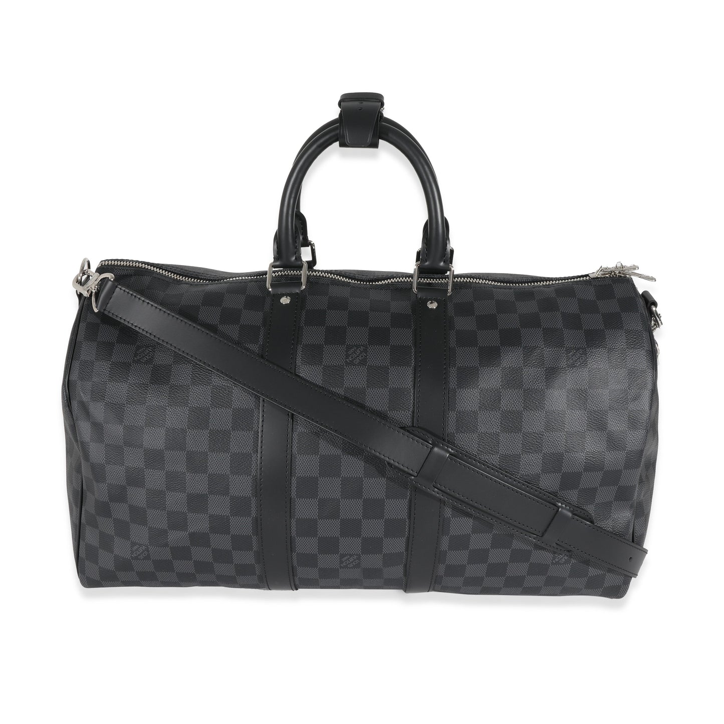Louis Vuitton Damier Graphite Keepall Bandouliere 45 Canvas Handbag Bandouliere 45