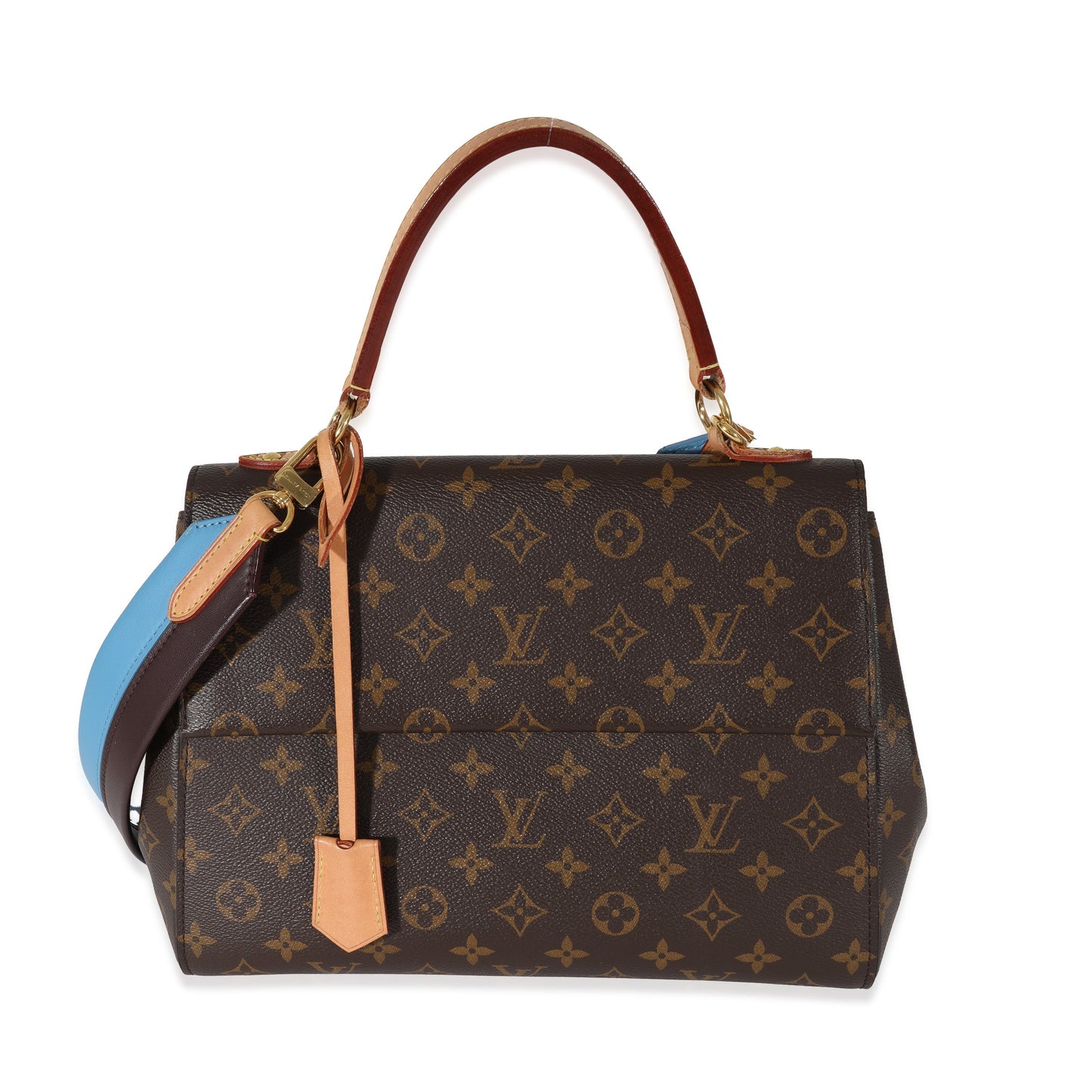 Louis Vuitton Glacial Cluny MM Monogram Canvas Blue Handbag